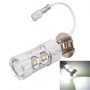 H3 50W 750LM 6500K White Light 10-3535-LEDs Car Foglight, Constant Current, DC12-24V