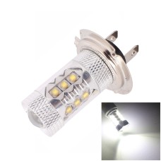 H7 80W 800LM 6500K White Light 16-3535-LEDs Car Foglight, Constant Current, DC12-24V(White Light)