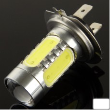 H7 11W White LED Fog Light for Vehicles, DC 12-24V