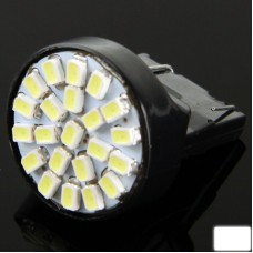 7443 White 22 LED 3020 SMD Car Signal Light Bulb (Pair)