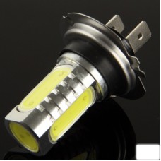 H7 6W White Light LED Car Fog Light for Vehicles, DC 12V (H7-6D-6W)