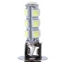 H3 Car White 13 LED 5050 SMD Fog Light Bulb, DC 12V (Pair)