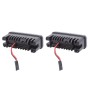 2 PCS MZ 9W 540LM 6500K 3-LED White Light Wired Car Daytime Running Light Fog Lamp, DC12-24V, Light Wire: 15cm