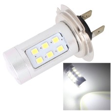 2 PCS H7 4.2W 630LM White Light 21 LED 2835 SMD Car Front Fog Light Lamp Bulb, DC 12V