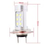 2 PCS H7 4.2W 630LM White Light 21 LED 2835 SMD Car Front Fog Light Lamp Bulb, DC 12V