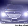 10W 450LM COB LED White Light Daytime Running Lights Fog Lamp, DC 12-24V