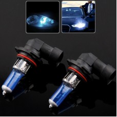 Halogen Bulb, Super White Car Headlight Bulb, 12 V / 55W, 6000K 1700 LM (Pair)