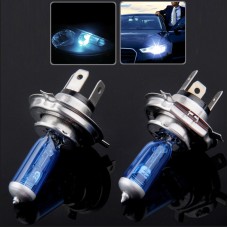 Halogen Bulb, Super White Car Headlight Bulb, 12 V / 55W, 6000K 1700 LM (Pair)