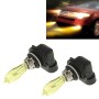 2 X 9006 HOD Halogen Bulbs 12V 100W 2400 LM 3500K Yellow Light Headlights