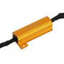 2 PCS 1156/BA15S Car Canbus Error Canceller Decoder Load Resistor LED 50W 8 Ohm No Blinking Decoder