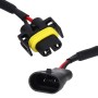 2 PCS H8 H9 H11 LED Headlight Canbus Error Free Computer Warning Canceller Resistor Decoders Anti-Flicker Capacitor Harness