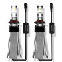 2 PCS 9006/HB4 B3 30W 4000LM 6000K Pure White CSP LED Headlight Bulbs Conversion Kit, DC 9-36V