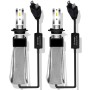 2 PCS H7 30W 4000LM 6000K Pure White CSP LED Headlight Bulbs Conversion Kit, DC 9-36V