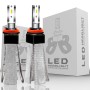 2 PCS H11 30W 4000LM 6000K Pure White CSP LED Headlight Bulbs Conversion Kit, DC 9-36V