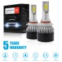 EV9 2 PCS 9005 / HB3 18W 2000LM 6000K Xenon White IP65 DOB LED Headlight Bulbs High Beam Conversion Kit DC 9-30V