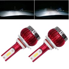 2 PCS FS35 9006 DC9-36V / 24W / 6500K / 3000LM IP68 Car / Motorcycle LED Headlight Lamps / Fog Light(White Light)