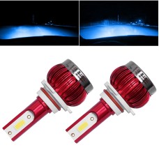 2 PCS FS35 9006 DC9-36V / 24W / 8000K / 3000LM IP68 Car / Motorcycle LED Headlight Lamps / Fog Light(Ice Blue Light)