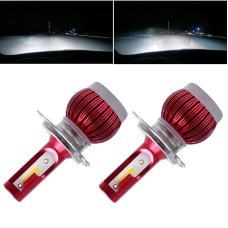 2 PCS FS35 H4 DC9-36V / 24W / 6000K / 3000LM IP68 Car / Motorcycle LED Headlight Lamps / Fog Light(Cool White)