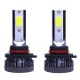 2 ПК 9005 DC9-36V / 36W / 8000K / 6000LM IP68 CAR / MITORCYL MINI COB Светодиодные фонари / туман (Ice Blue Light)