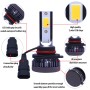 2 PCS 9005 DC9-36V / 36W / 3000K / 6000LM IP68 Car / Motorcycle Mini COB LED Headlight Lamps / Fog Light(Gold Light)