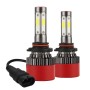 2 PCS EV16 9005 / 9006 DC8-48V / 24W / 2800LM / 6000K IP67 Car LED Headlight Lamps