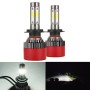 2 PCS EV16 H7 DC8-48V / 24W / 2800LM / 6000K IP67 Car LED Headlight Lamps