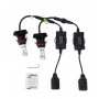 2 PCS  9004 25W 4000LM 6000K White Light Car 16 High Power LED Lumileds ZES LEDs Headlight Kit with Driver, DC 0-36V