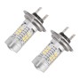 2 PCS H7-2835 10.5W 780LM 6500K 21 SMD 2835 LEDs Car DRL Headlights, DC 12~24V(White Light)