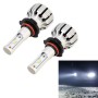 2 PCS X6 9005 / HB3 DC9-18V / 25W / 6000K / 2500LM Car LED High Brightness Headlight Lamps, CSP Lamp Beads (White Light)