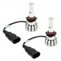 2 PCS X6 9005 / HB3 DC9-18V / 25W / 6000K / 2500LM Car LED High Brightness Headlight Lamps, CSP Lamp Beads (White Light)