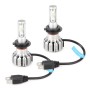 2 PCS X6 H7 DC9-18V / 25W / 6000K / 2500LM Car LED High Brightness Headlight Lamps, CSP Lamp Beads (White Light)