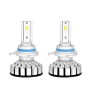 2 PCS R8 9012/HIR2 30W 3500LM 6000K IP65 Waterproof Car LED Headlight with 2 COB Lamps, DC 9-36V (White Light)