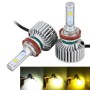 2 PCS H11 26W 2250LM Car Headlight  LED Auto Light Built-in CANBUS Function ( White Light, Yellow Light, Warm White Light), DC 9-16V