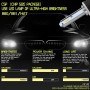 2 PCS 880 IP65 Waterproof White Light 6 CSP LED Car Headlight Bulb, 9-36V / 18W, 6000K / 2000LM