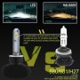 2 PCS 880 IP65 Waterproof White Light 6 CSP LED Car Headlight Bulb, 9-36V / 18W, 6000K / 2000LM