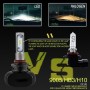 2 PCS 9005 IP65 Waterproof White Light 6 CSP LED Car Headlight Bulb, 9-36V / 18W, 6000K / 2000LM