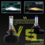 2 PCS 9006 IP65 Waterproof White Light 6 CSP LED Car Headlight Bulb, 9-36V / 18W, 6000K / 2000LM