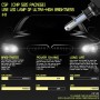 2 PCS H1 IP65 Waterproof White Light 6 CSP LED Car Headlight Bulb, 9-36V / 18W, 6000K / 2000LM