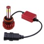 2 PCS R7 H8/H9/H11 40W 4000 LM 6000K IP65 Waterproof Car LED Headlight Kit with 4 COB Lamps, DC 9-36V(White Light)