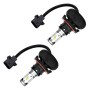 2 PCS H13 IP65 Waterproof White Light 12 CSP LED Car Headlight Bulb, 9-36V / 18W, 6000K / 2000LM