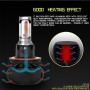 2 PCS H13 IP65 Waterproof White Light 12 CSP LED Car Headlight Bulb, 9-36V / 18W, 6000K / 2000LM