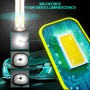 2 PCS Auto Car HB3/9005/H10 28W 2200LM 6000K Pure White COB LED Headlight Bulbs Conversion Kit, DC 9-36V