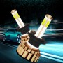 2 PCS Auto Car H7 28W 2200LM 6000K Pure White COB LED Headlight Bulbs Conversion Kit, DC 9-36V