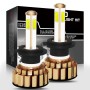 2 PCS Auto Car H7 28W 2200LM 6000K Pure White COB LED Headlight Bulbs Conversion Kit, DC 9-36V