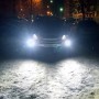 2 PCS 9006 55W 2500LM 5500K White Light HID Conversion Kit LED Car Headlight Lamp Fog Light, Yellow Shell, AC 12V