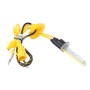 2 PCS H1 55W 2500LM 5500K White Light HID Conversion Kit LED Car Headlight Lamp Fog Light, Yellow Shell, AC 12V