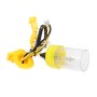 2 PCS H3 55W 2500LM 5500K White Light HID Conversion Kit LED Car Headlight Lamp Fog Light, Yellow Shell, AC 12V