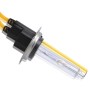 2 PCS H7 55W 2500LM 5500K White Light HID Conversion Kit LED Car Headlight Lamp Fog Light, Yellow Shell, AC 12V