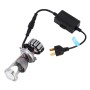 IPHCAR G9 H4 25W 3000LM 5500K 2 LEDs Car Headlight Lamps with Decoder, DC 9-32V for Right Driving (White Light)