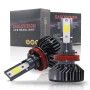 EV8 2 PCS H8 / H9 / H11 36W 3000LM 6500K DOB LED Headlight Bulbs High Beam Conversion Kit DC 9-32V (Xenon White)